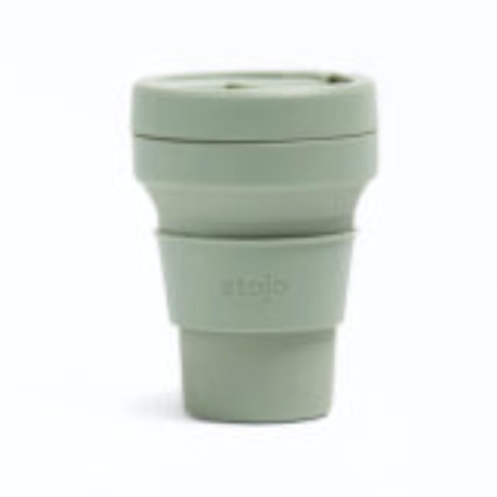Stojo Sage Collapsible 12 oz Cup